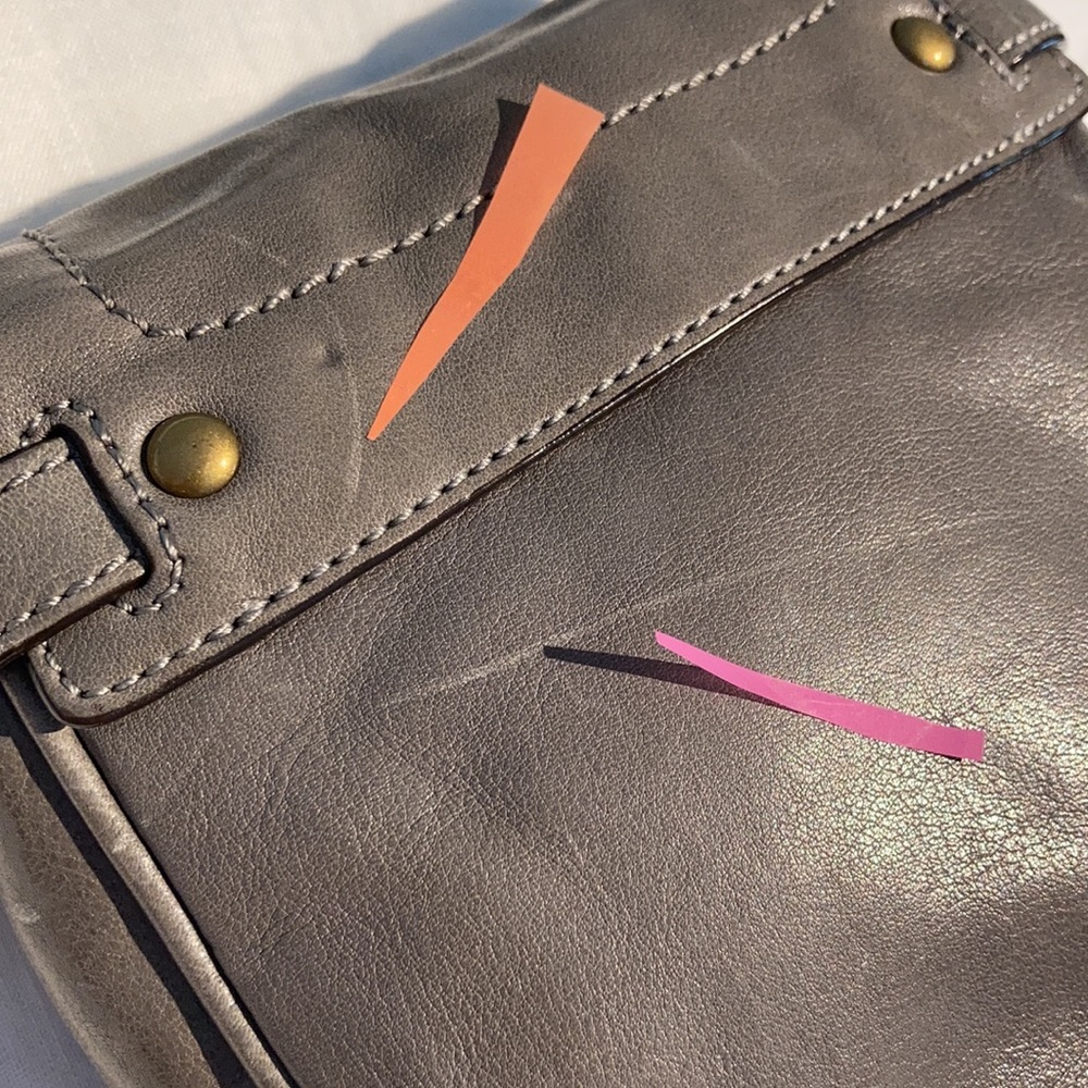 Coach crossbody gray Garcia Legacy leather bag - Picture 16 of 16